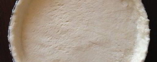 Шаг 2: тарта из творожного теста с карамельками