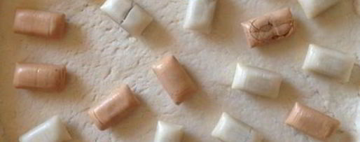 Шаг 3: тарта из творожного теста с карамельками