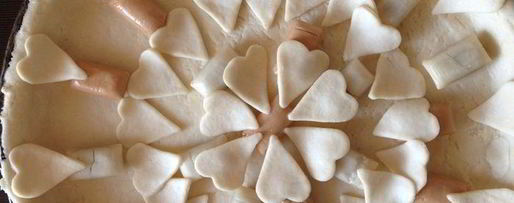 Шаг 5: тарта из творожного теста с карамельками