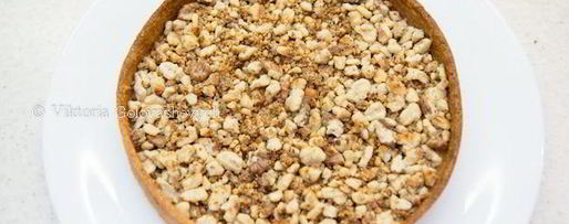 Шаг 10: тарта с айвой и сырным муссом