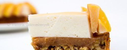 Шаг 14: тарта с айвой и сырным муссом