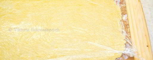 Шаг 2: тарта с айвой и сырным муссом