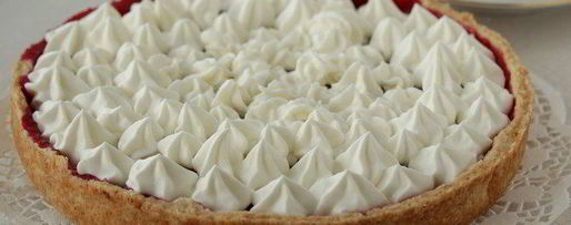 Шаг 6: тарта с брусникой и нежным кремом с белым шоколадом