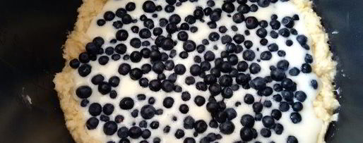 Шаг 7: тарта с черникой и нежным кремом в мультиварке