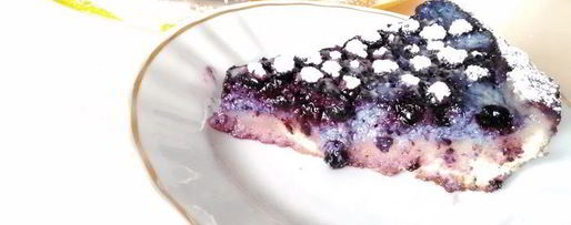 Шаг 9: тарта с черникой и нежным кремом в мультиварке