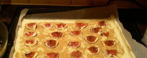 Шаг 4: тарта с инжиром и миндалем