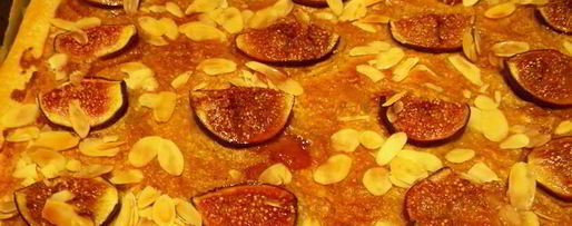 Шаг 6: тарта с инжиром и миндалем