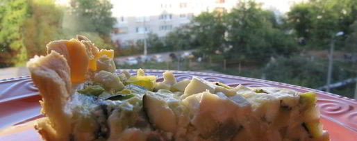 Шаг 6: тарта с кабачками и фетой