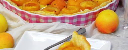 Шаг 6: тарта с камамбером и абрикосами