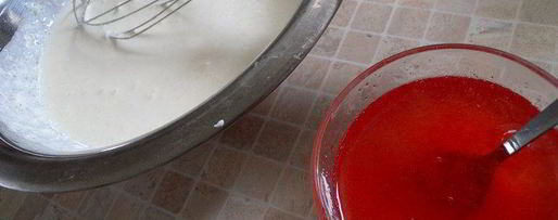 Шаг 2: тарта с клубничным суфле