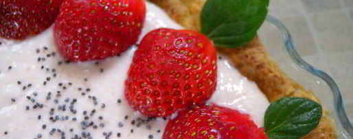 Шаг 4: тарта с клубничным суфле