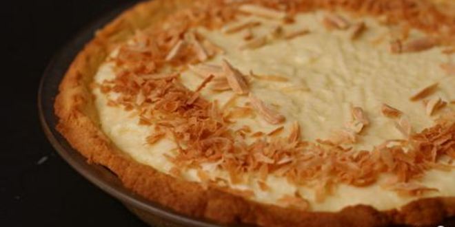 Рецепт тарта с кокосовым кремом