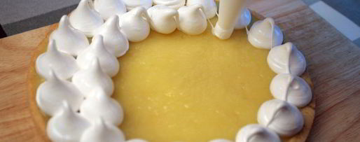 Шаг 19: тарта с лимонной начинкой и белковым кремом