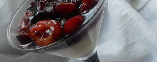 Шаг 1: тарта с маскарпоне и черешней