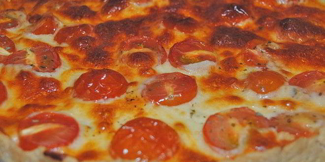 Рецепт тарта с помидорами и сыром