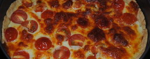 Шаг 9: тарта с помидорами и сыром