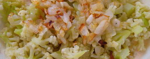 Шаг 4: тарта с цветной капустой и фезалисом