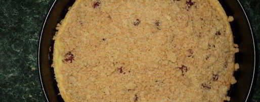 Шаг 12: тарта с творогом и малиной