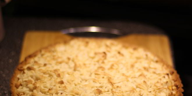 Рецепт тарта с яблоком и тыквой