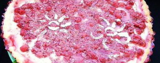 Шаг 11: тарта с заварным кремом и малиновым желе