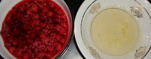 Шаг 7: тарта с заварным кремом и малиновым желе