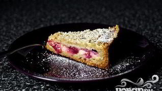 Рецепт Тарта со сливами и лесными орехами