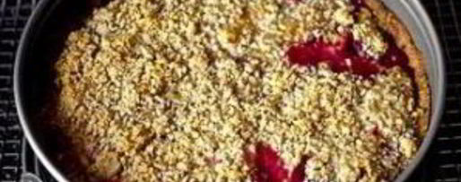 Шаг 5: тарта со сливами и лесными орехами