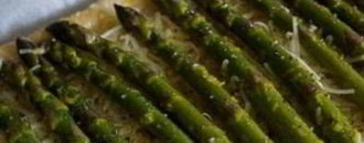 Шаг 2: тарта со спаржей и лимоном