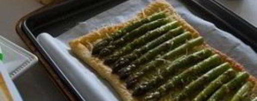 Шаг 3: тарта со спаржей и лимоном