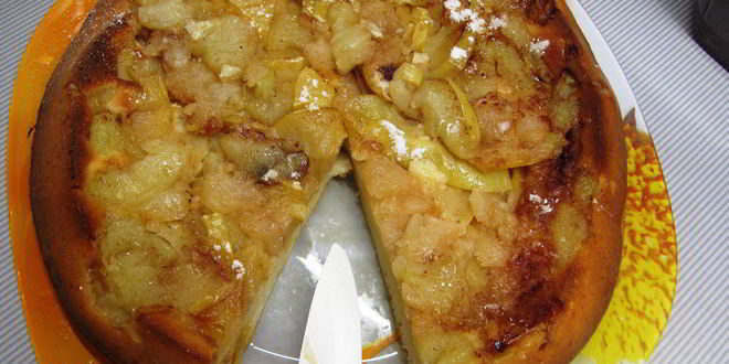 Рецепт тарта татен на сметане