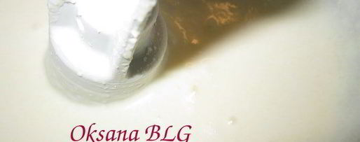 Шаг 1: тарта творог, фрукты, карамель