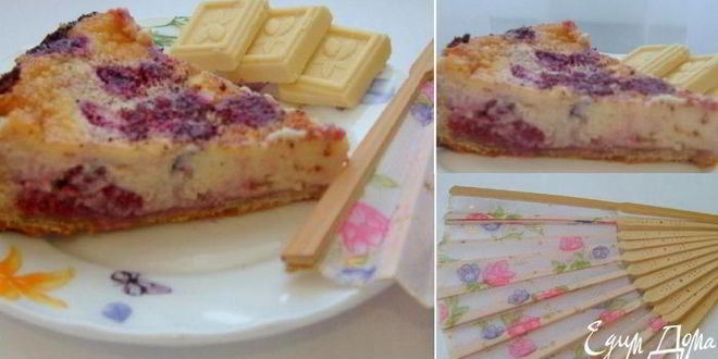 Рецепт тарта вишня & шоколад