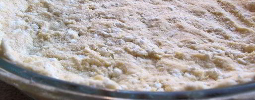 Шаг 4: тарта взлетная полоса со шпинатом, курицей и грибами