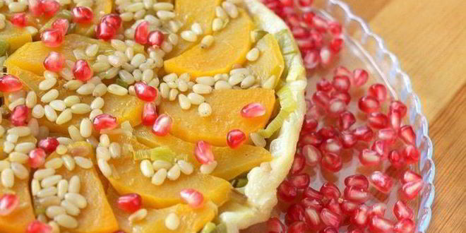 Рецепт тыквенного тарта татен