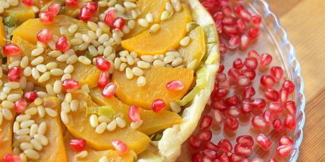 Рецепт тыквенного тарта татен