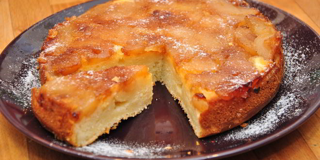 Рецепт яблочного тарта татен на сметанном тесте