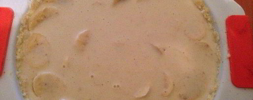 Шаг 2: заливного бананового тарта