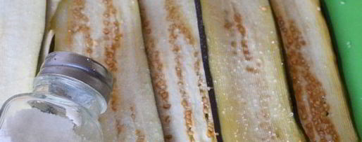 Шаг 3: тещиного языка из баклажанов