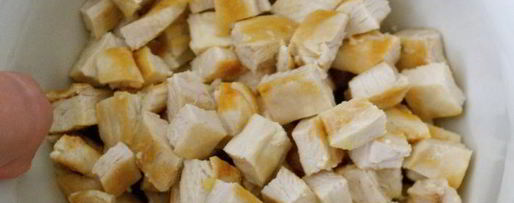 Шаг 2: томатов, фаршированных гавайским куриным салатом