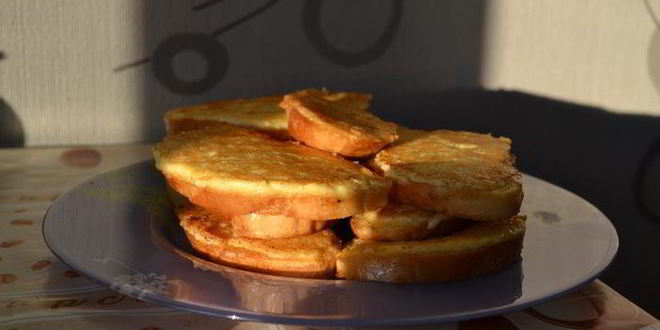 Рецепт бабушкиных тостов