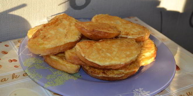 Рецепт бабушкиных тостов