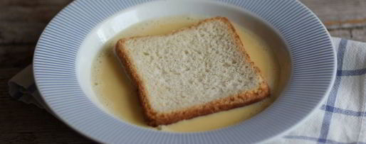 Шаг 1: французских тостов с бананом