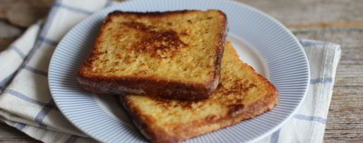 Шаг 3: французских тостов с бананом