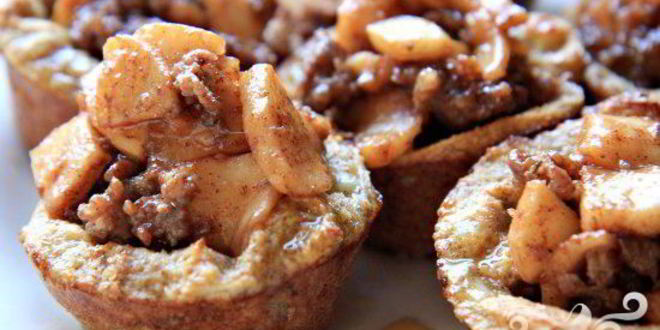 Рецепт французских тостов с яблоками и колбасой