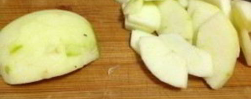 Шаг 1: французских тостов с яблоками и сливами