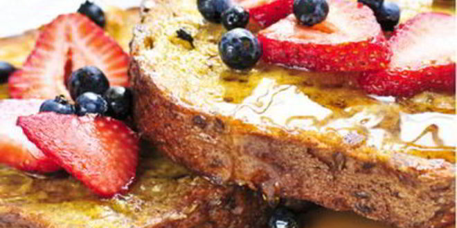 Рецепт французских тостов с ягодами