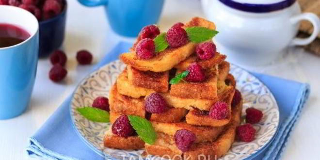 Рецепт французских тостов в духовке