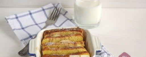 Шаг 9: французских тостов, запеченных с яблоком