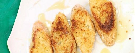 Шаг 1: кокосовых тостов с медом