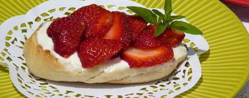 Шаг 7: сладких тостов с клубникой